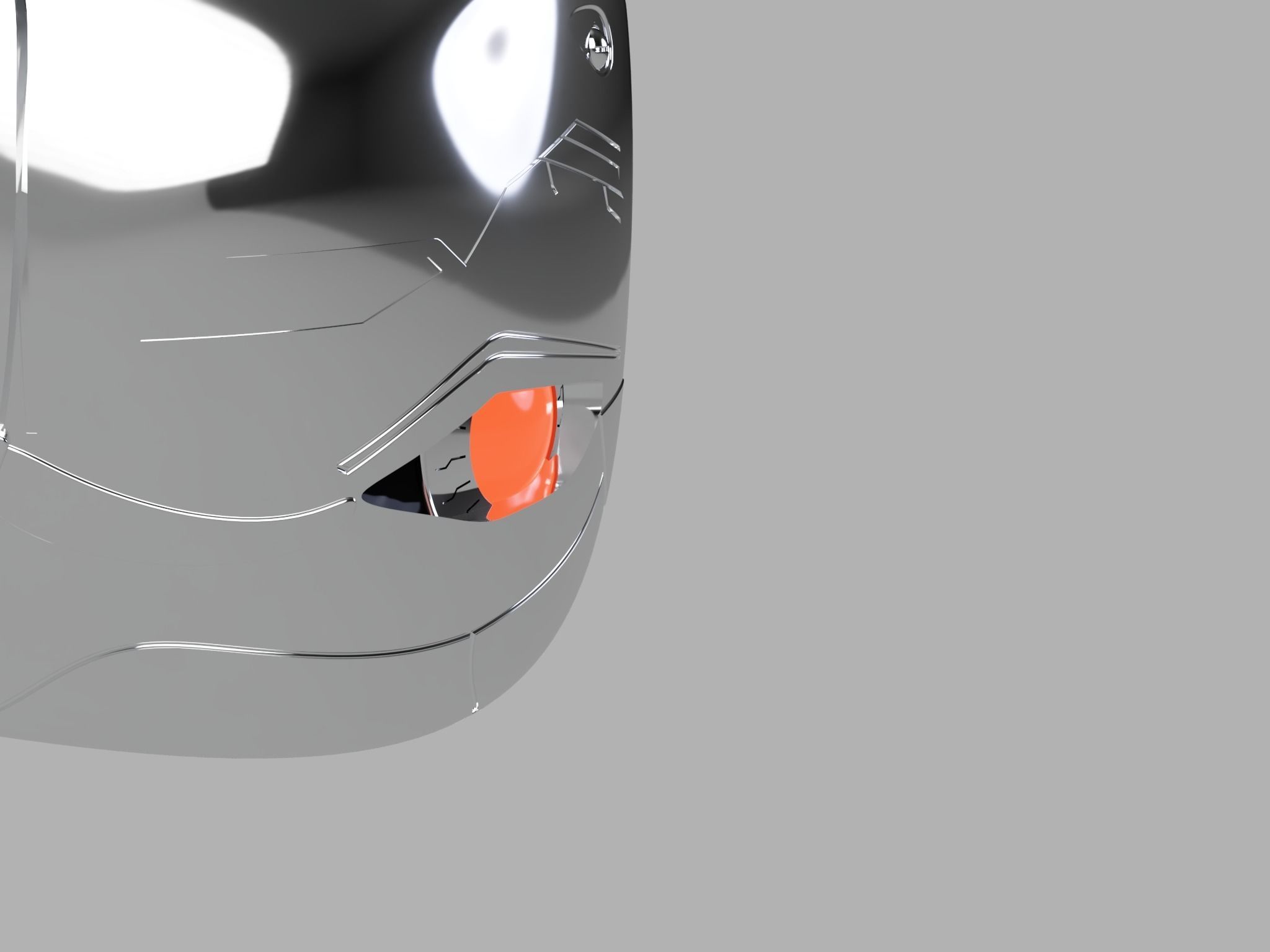 Cyborg head piece from DOOM PATROL 3D print model_22