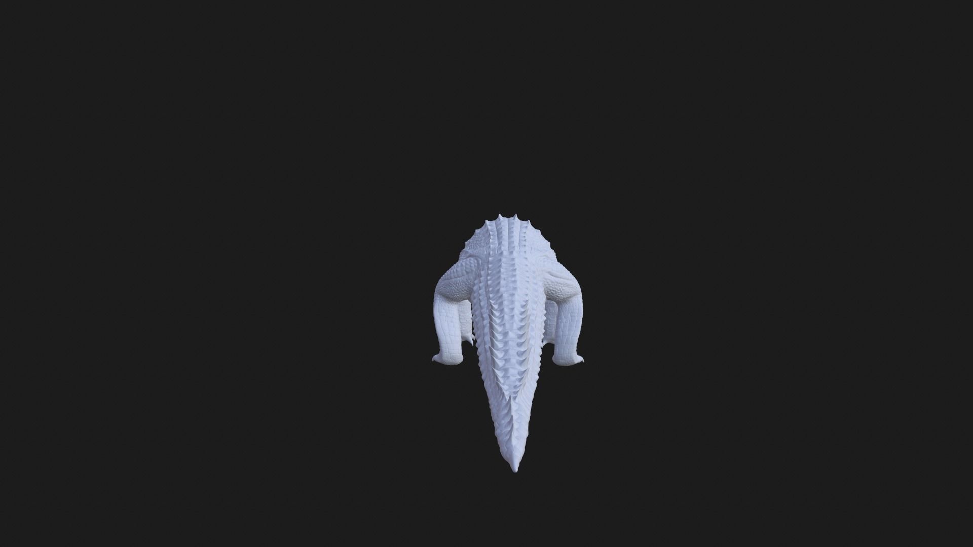 Crocodile 3D model_11