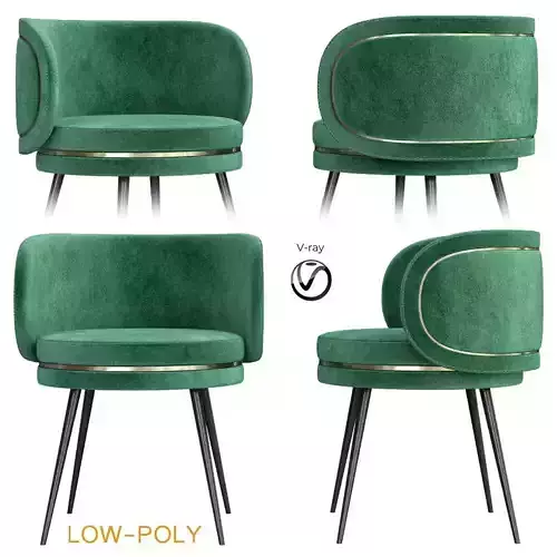 Best Upholstery chair 3d model