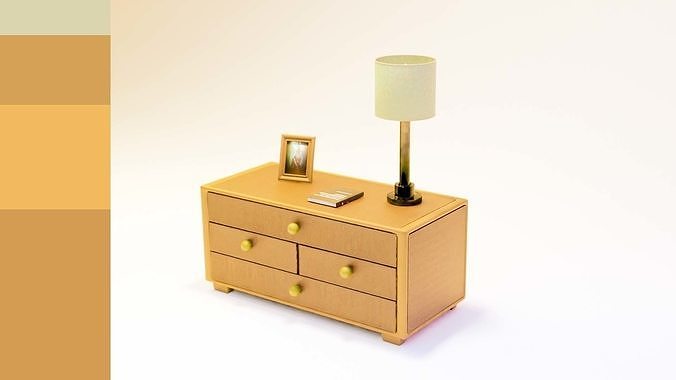 Night Cabinet 3D model