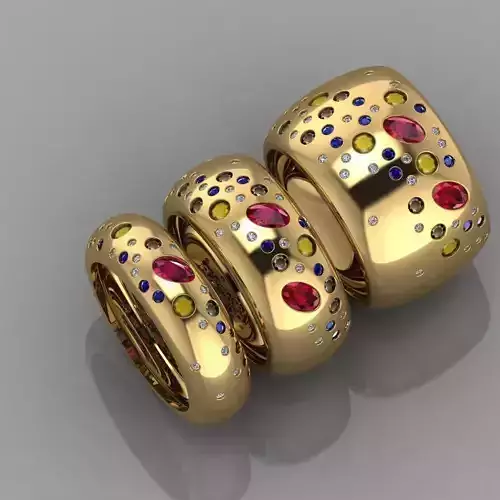 GC GOLD TW0077- Diamond ring 