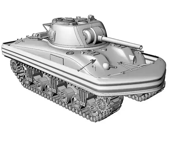 TANK SHERMANN DD 