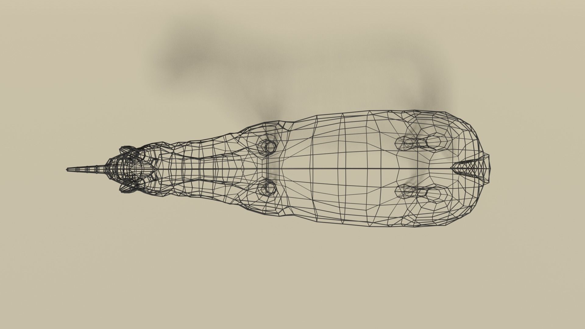 Low Poly Cartoon Unicorn Low-poly 3D model_17