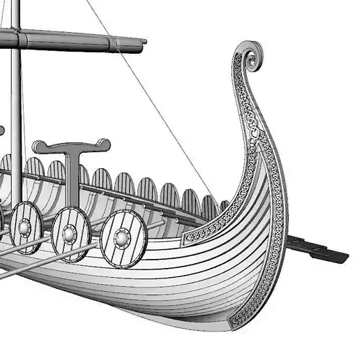 DRAKKAR viking ship