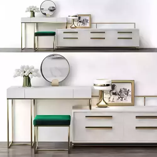 Toilet table - Turri 3d model