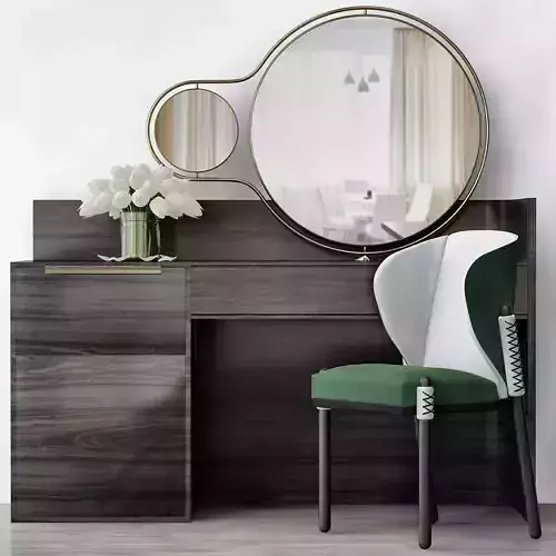 Toilet table Furniture - Consoles - Outfit Laurameroni 3d model