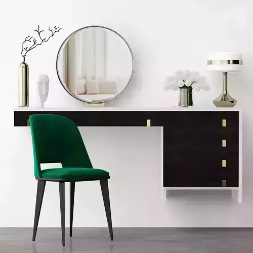 Greige - Toilet table 3d model