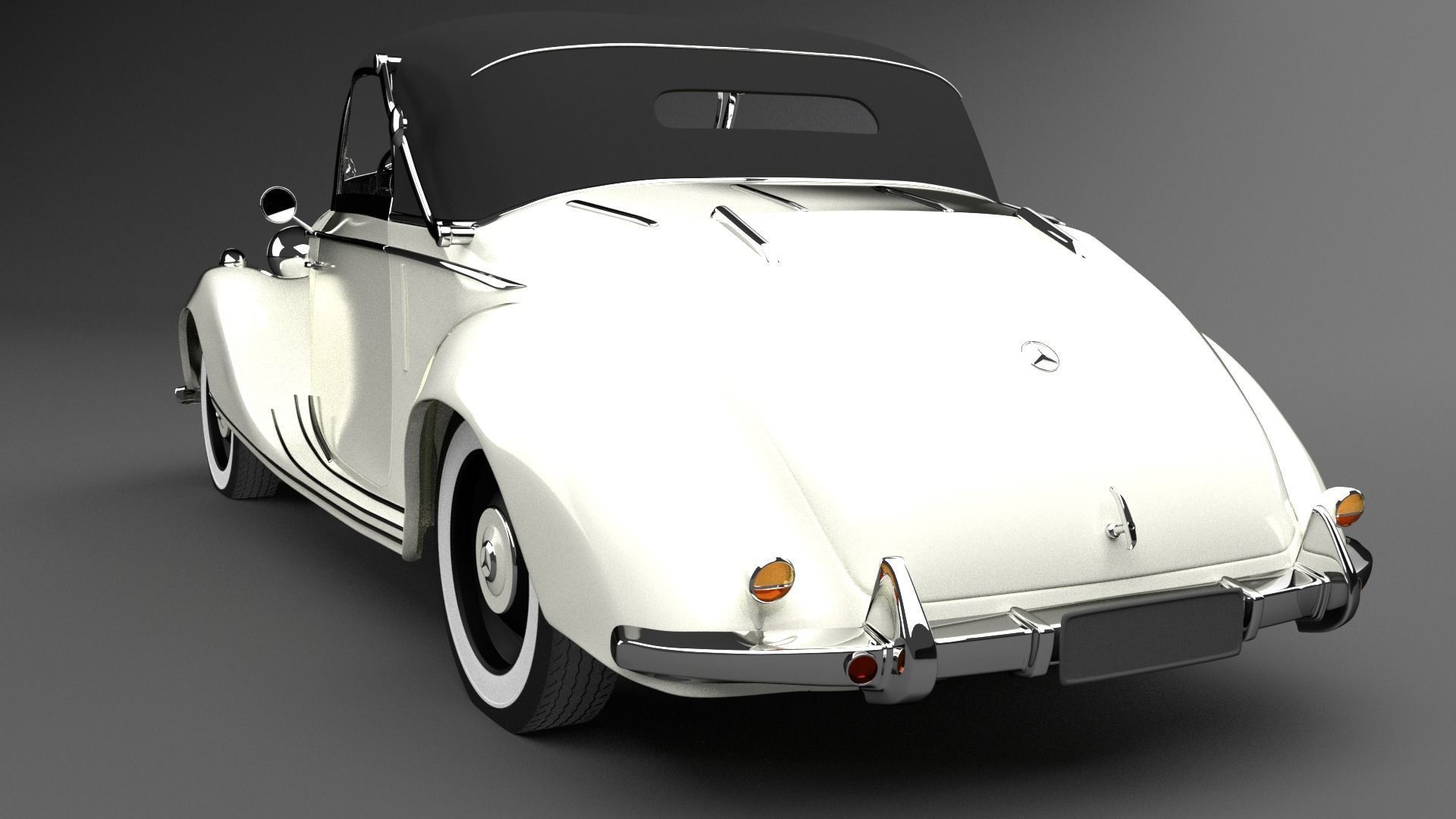 1939 Mercedes-Benz 170 S Cabriolet 3D model_3
