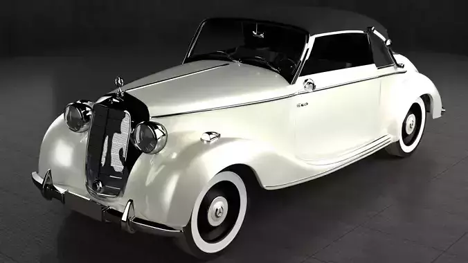 1939 Mercedes-Benz 170 S Cabriolet 3D model