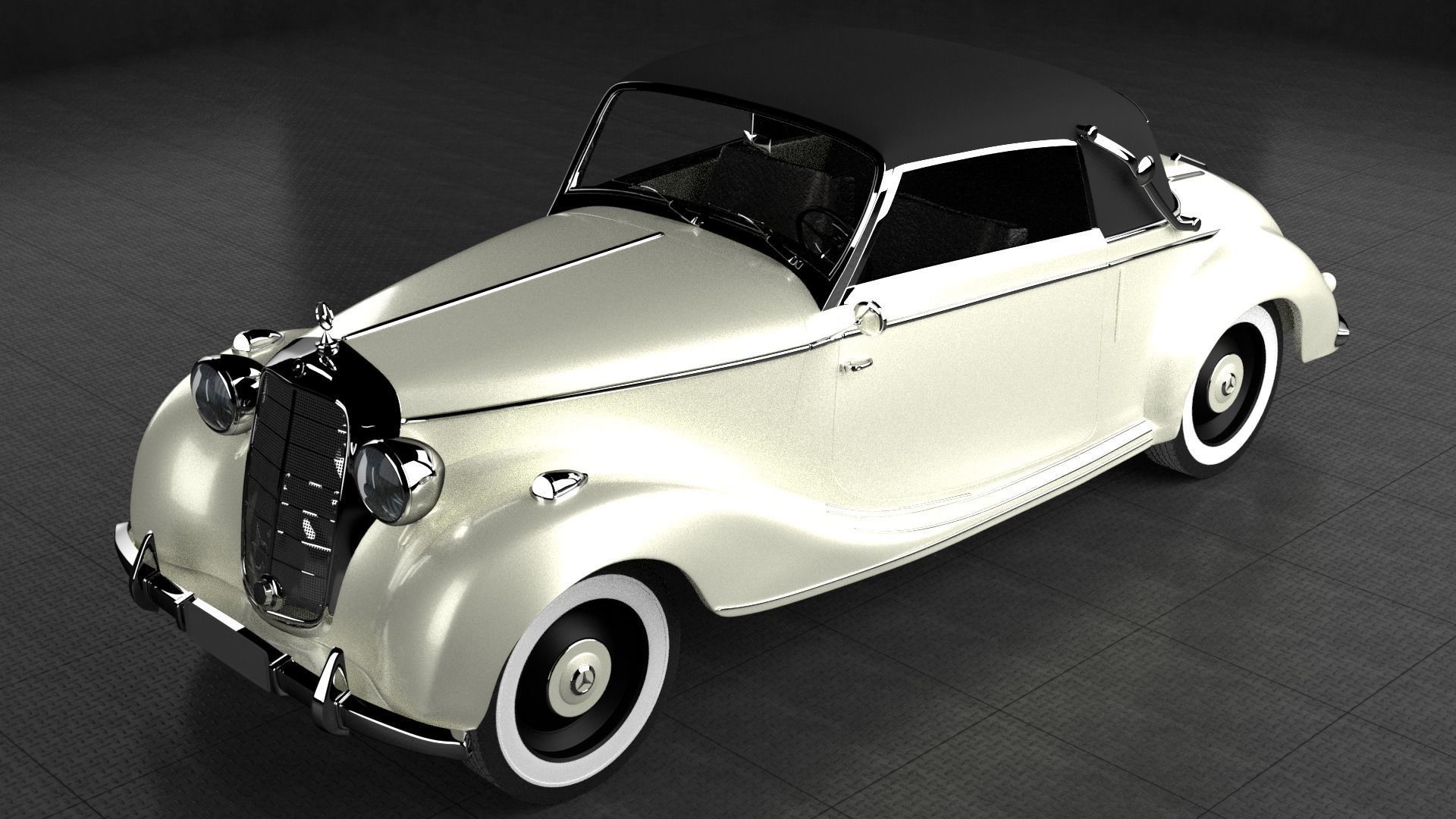 1939 Mercedes-Benz 170 S Cabriolet 3D model_6