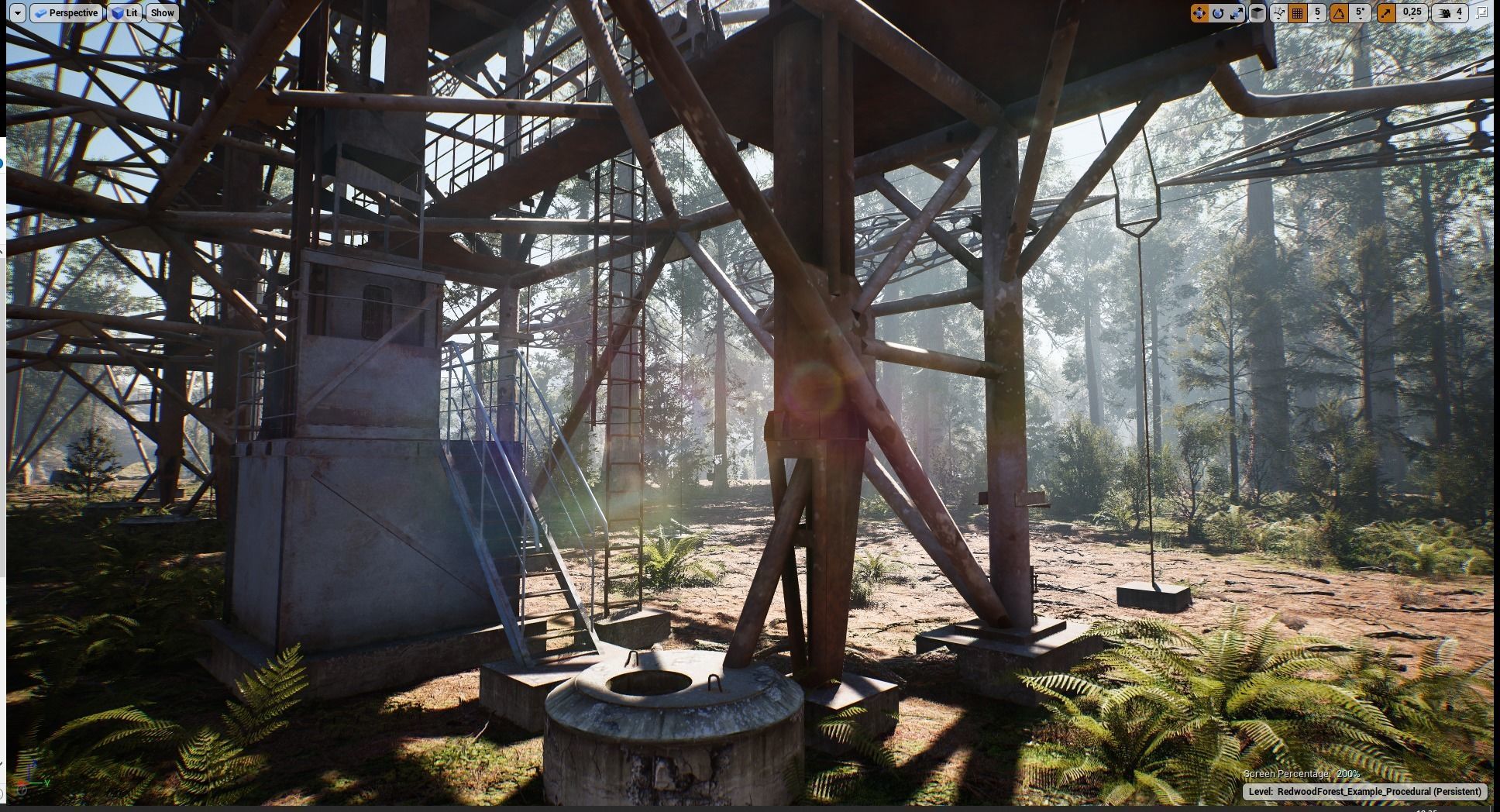 ZGRLS DUGA PRIPYAT CHERNOBYL - 2 GAME READY Low-poly 3D model_12