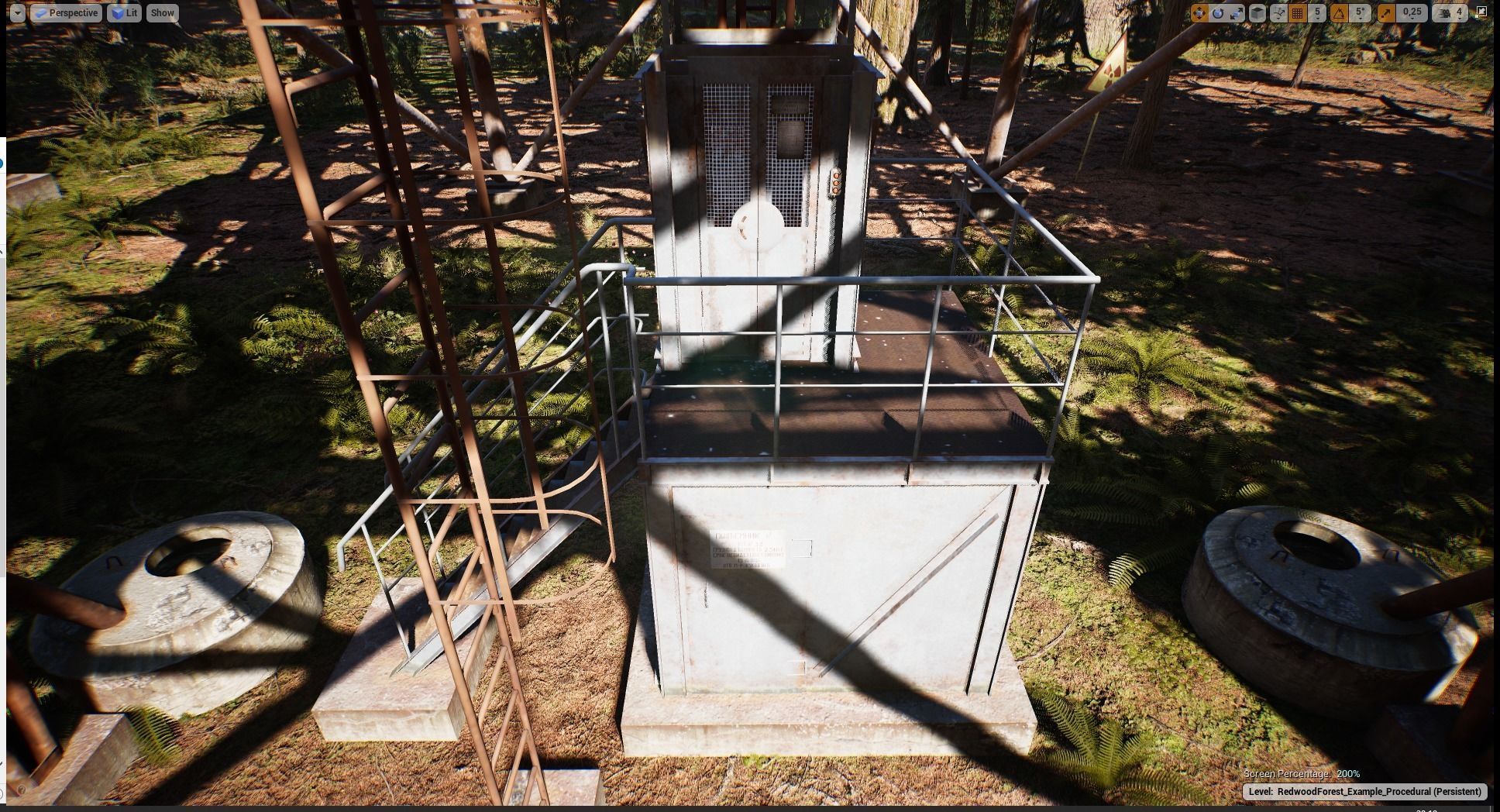 ZGRLS DUGA PRIPYAT CHERNOBYL - 2 GAME READY Low-poly 3D model_8