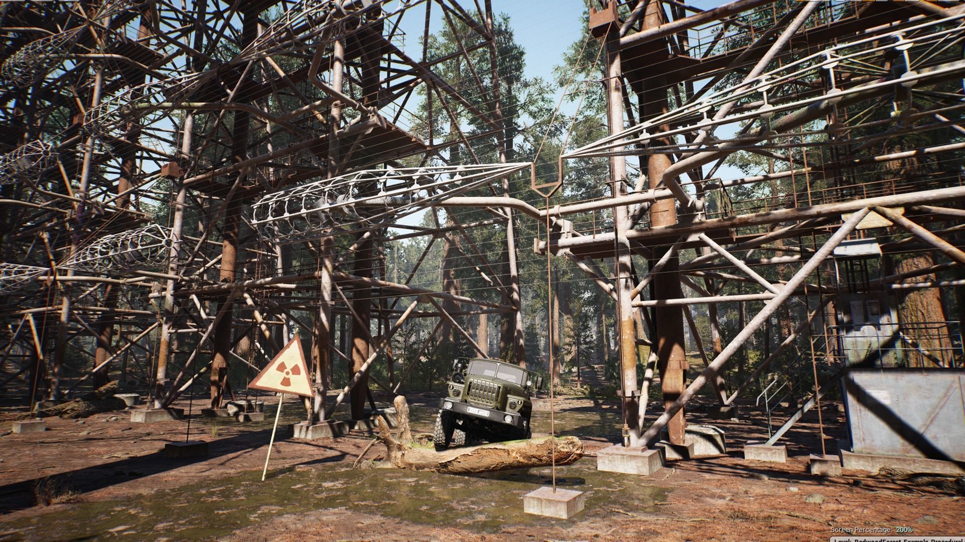 ZGRLS DUGA PRIPYAT CHERNOBYL - 2 GAME READY Low-poly 3D model_3