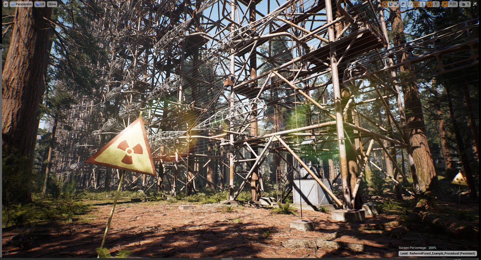 ZGRLS DUGA PRIPYAT CHERNOBYL - 2 GAME READY Low-poly 3D model_6