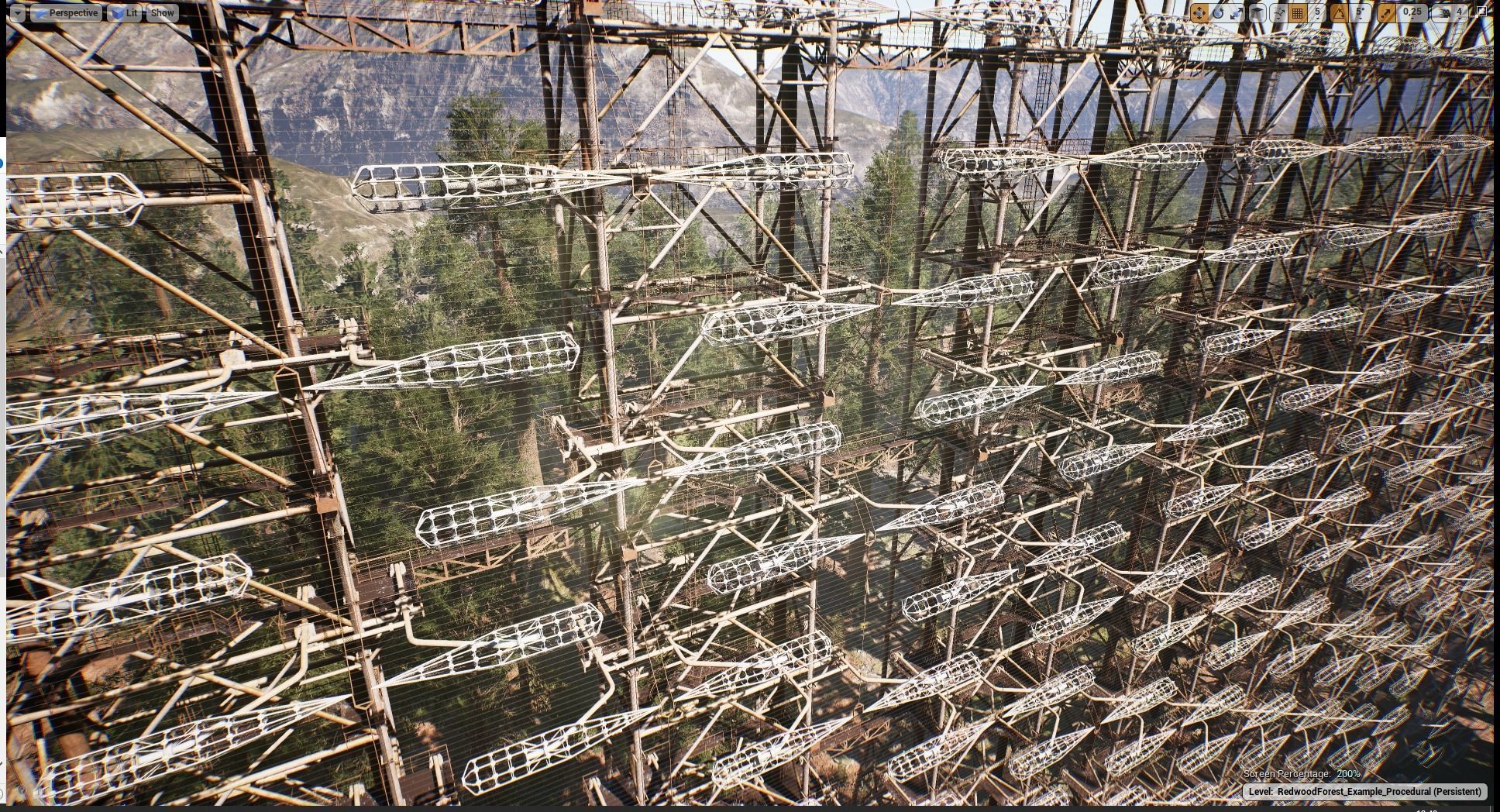 ZGRLS DUGA PRIPYAT CHERNOBYL - 2 GAME READY Low-poly 3D model_22