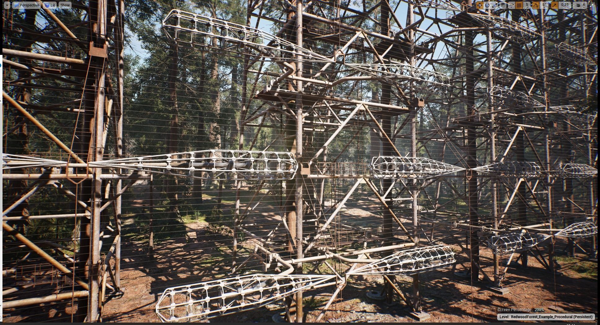 ZGRLS DUGA PRIPYAT CHERNOBYL - 2 GAME READY Low-poly 3D model_4