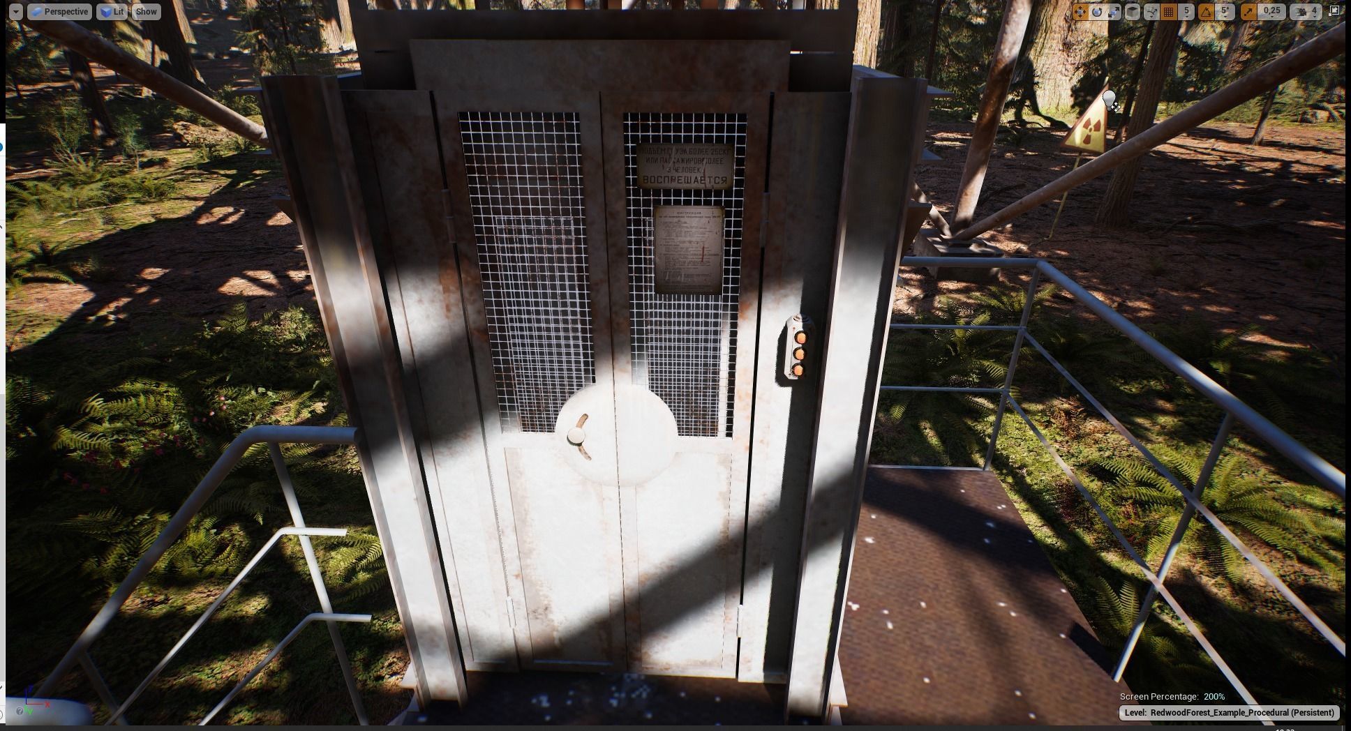 ZGRLS DUGA PRIPYAT CHERNOBYL - 2 GAME READY Low-poly 3D model_9