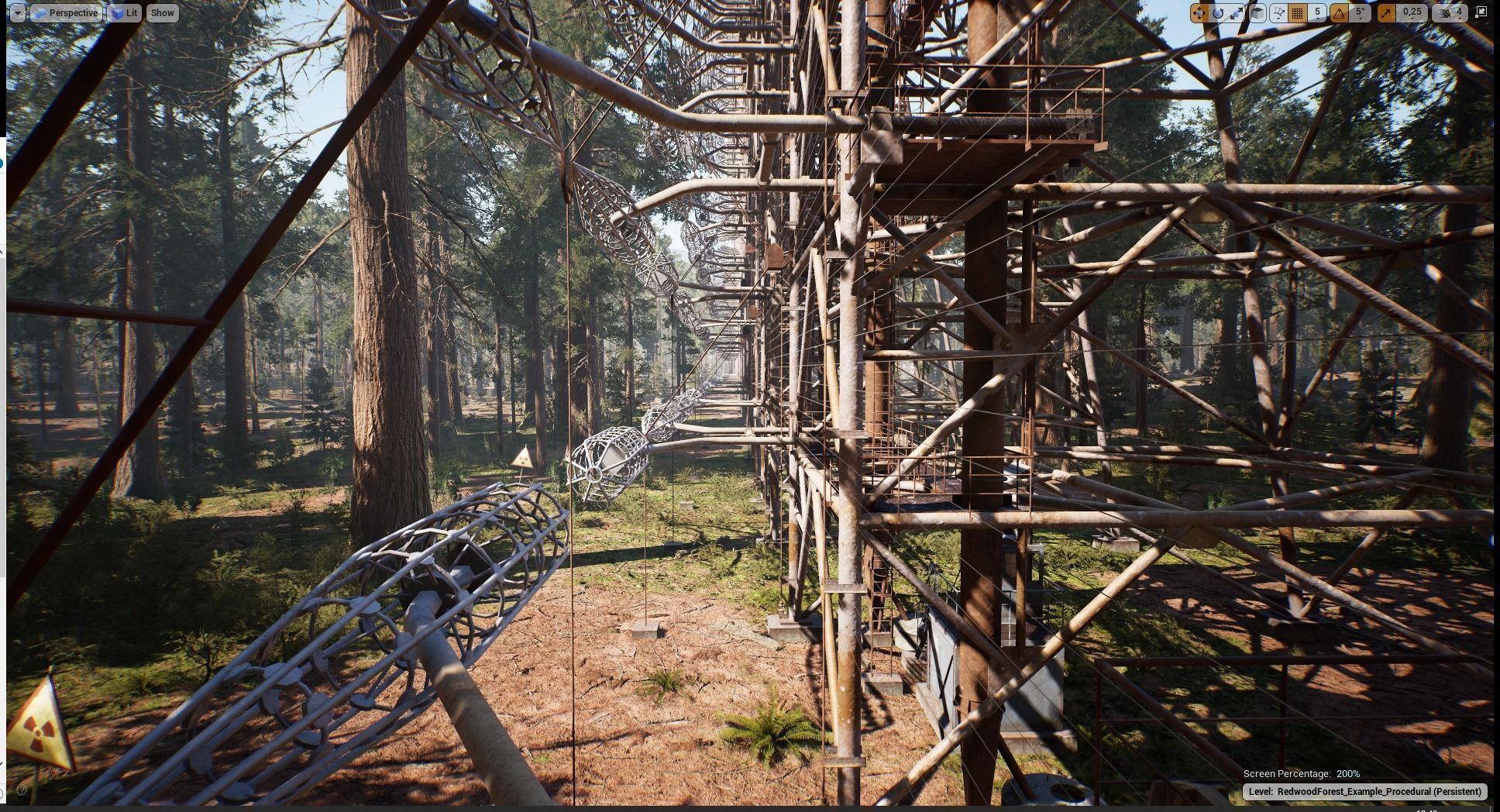 ZGRLS DUGA PRIPYAT CHERNOBYL - 2 GAME READY Low-poly 3D model_16