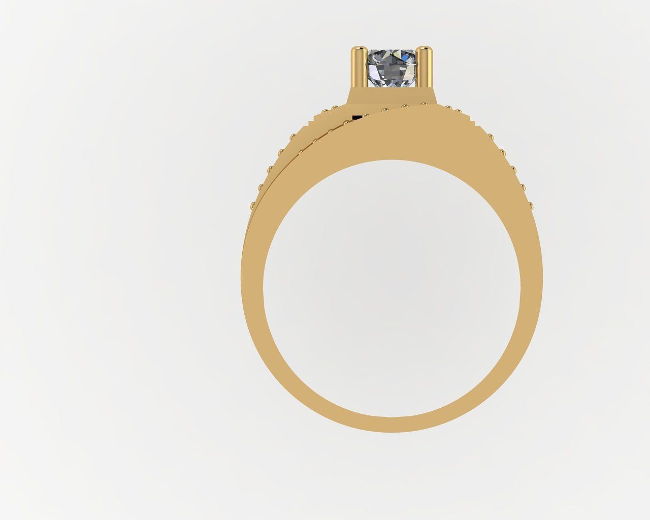 DIAMOND RING 104 3D print model_4