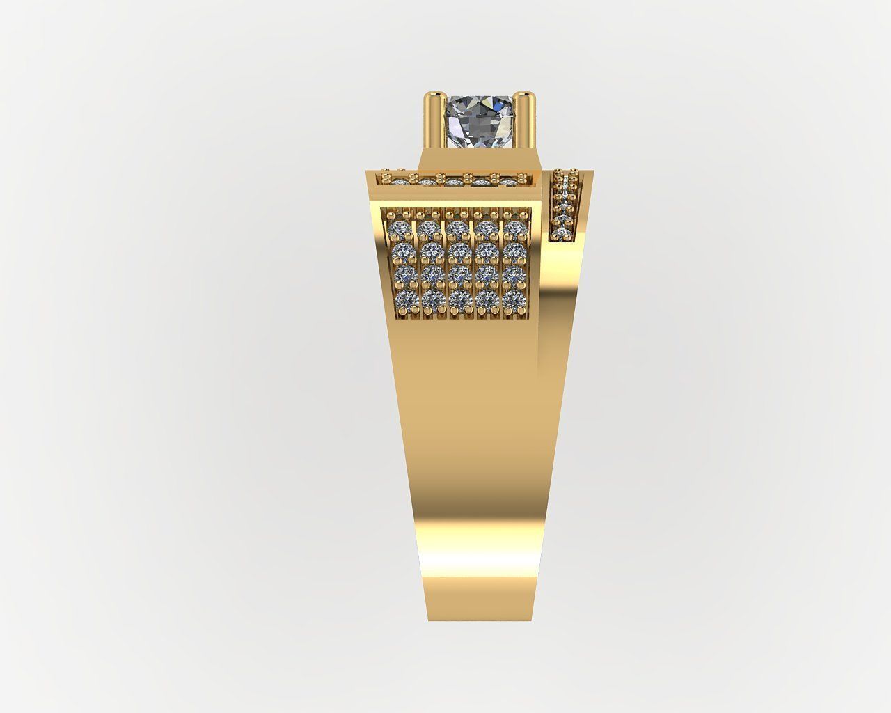DIAMOND RING 104 3D print model_5