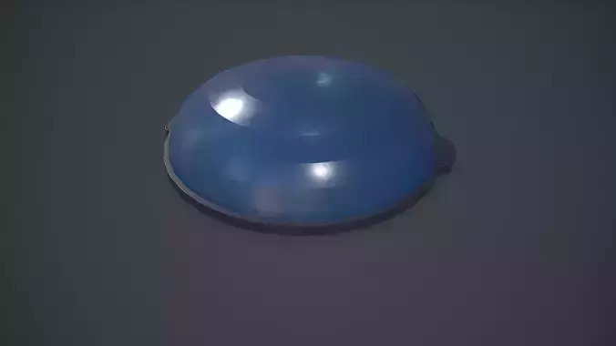 Bosu Balance Ball PBR VR Low-poly 3D model