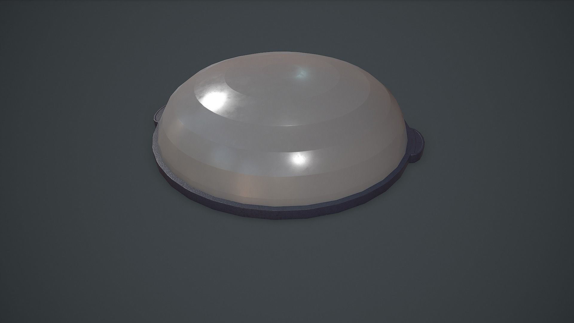 Bosu Balance Ball PBR VR Low-poly 3D model_2