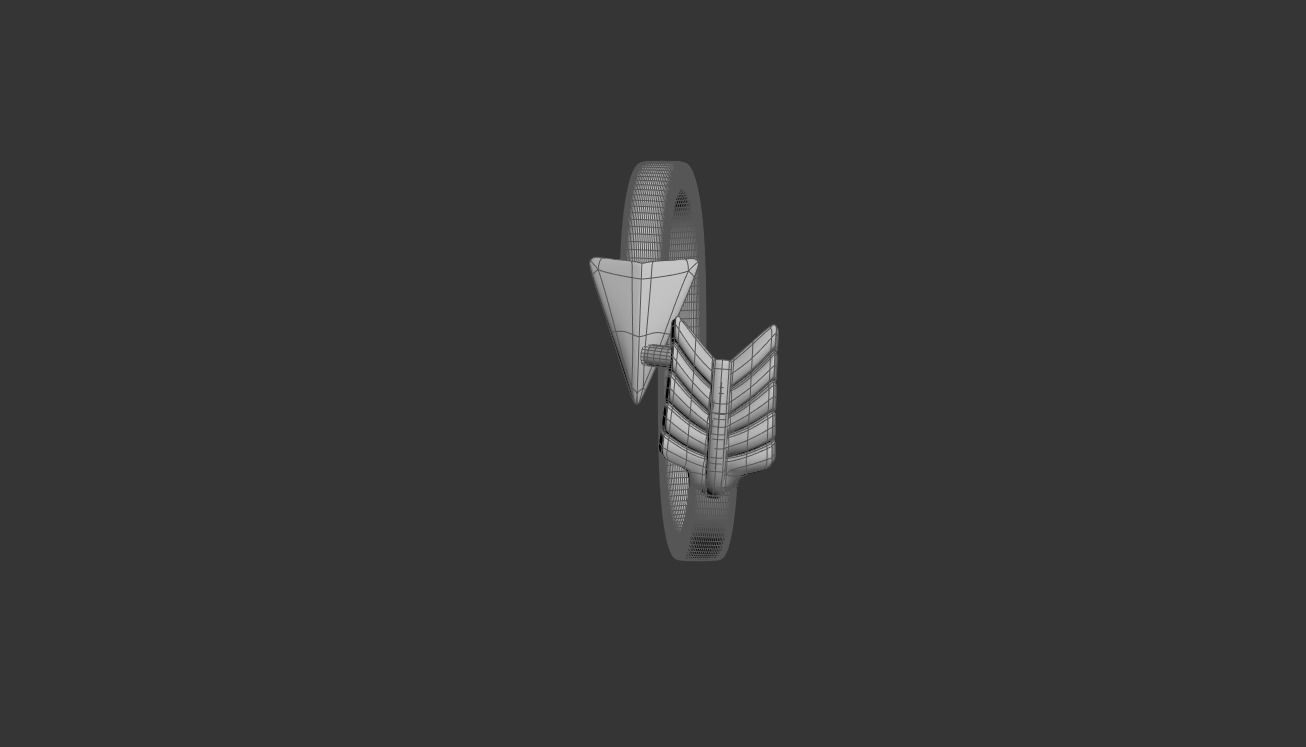 190805 R Arrow  3D print model_6