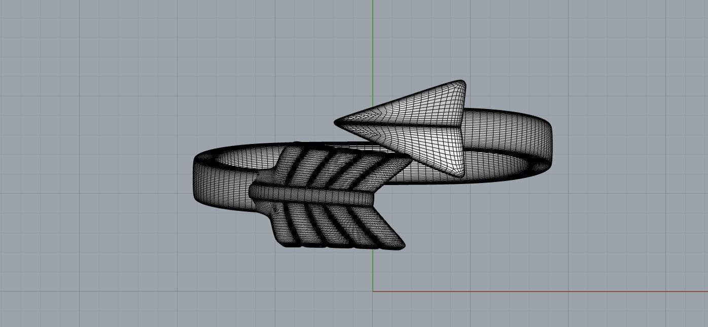 190805 R Arrow  3D print model_11