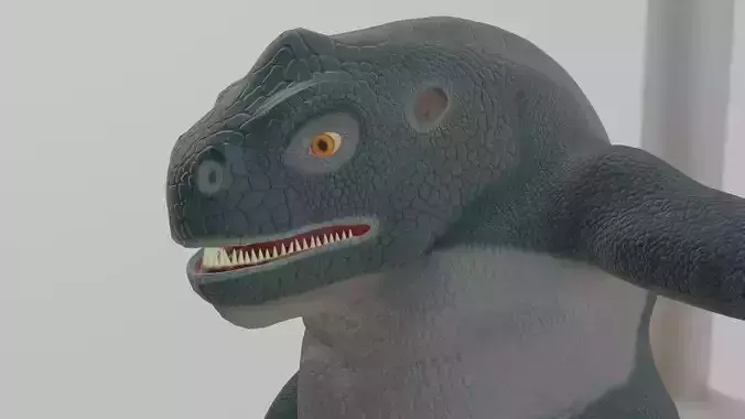 Reptile Monster Free low-poly 3D model Reptile Monster Free low-poly 3D model