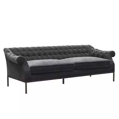 sofa-cken velvet chesterfield sofa