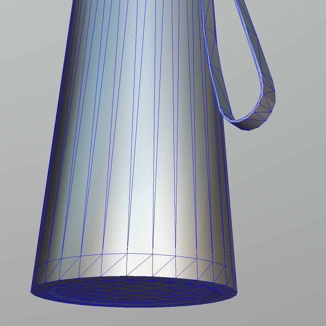 Thermos Low-poly 3D model_14