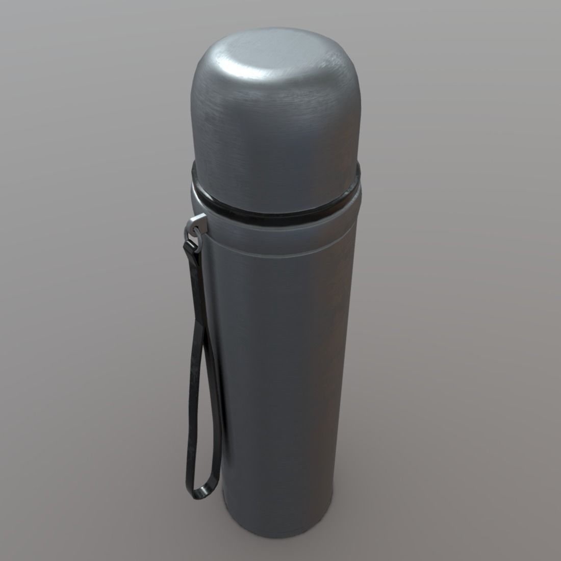 Thermos Low-poly 3D model_5