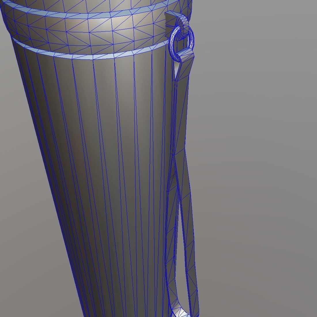 Thermos Low-poly 3D model_12