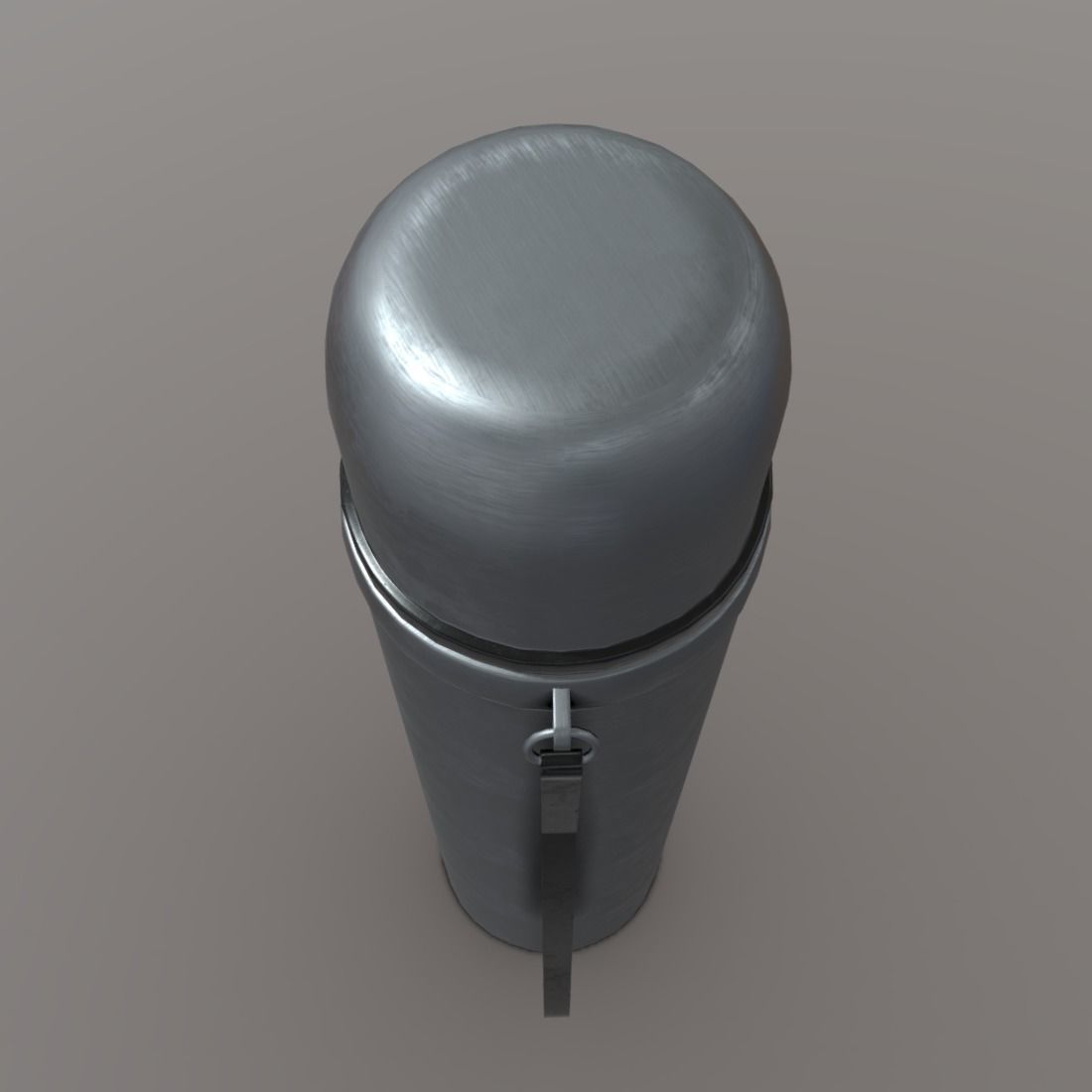 Thermos Low-poly 3D model_3