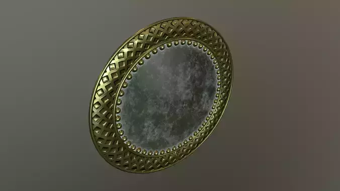 Fancy Old Mirror - PBR 
