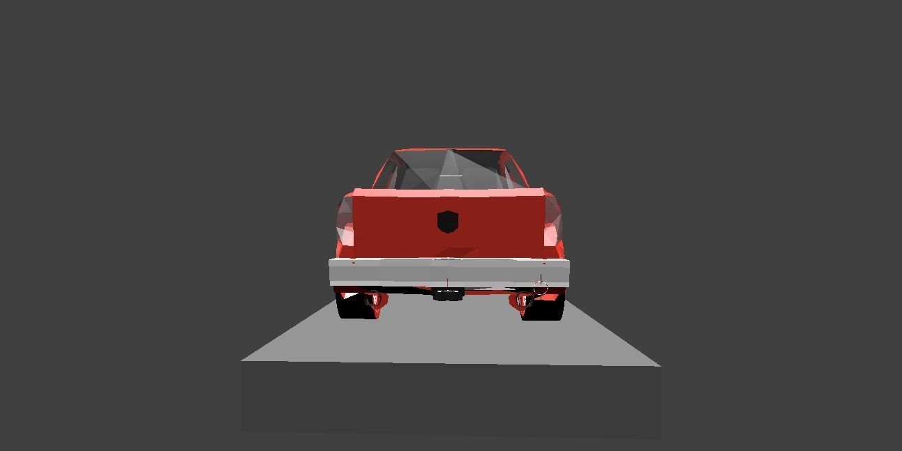 ram 1500 2018 3D model_2