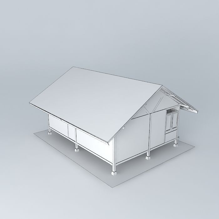 Jolopong house Free 3D model_3
