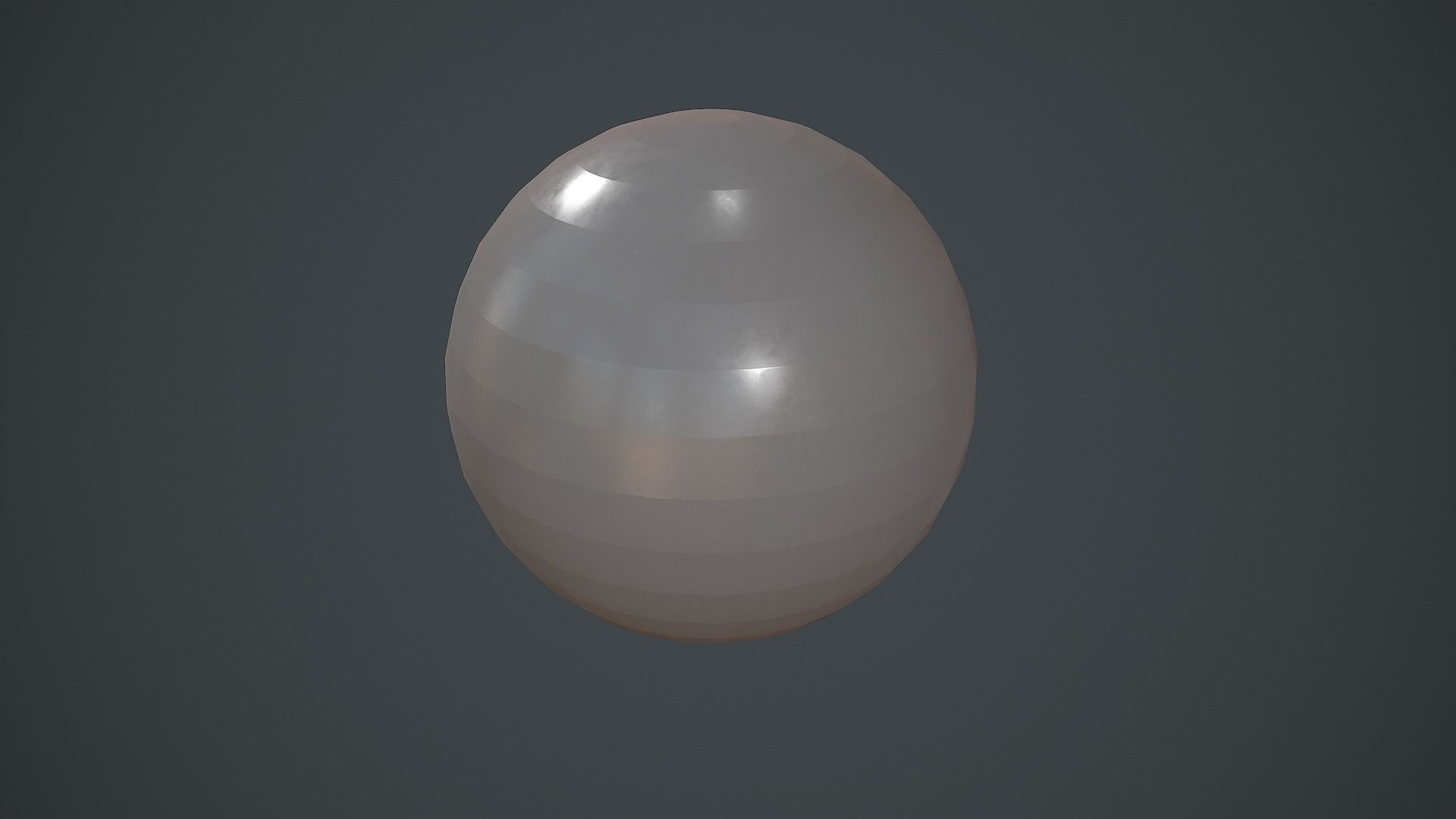 Swiss Yoga Ball PBR VR Low-poly 3D model_2