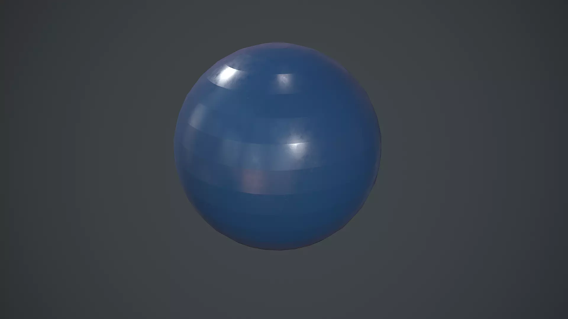 Swiss Yoga Ball PBR VR Low-poly 3D model_0