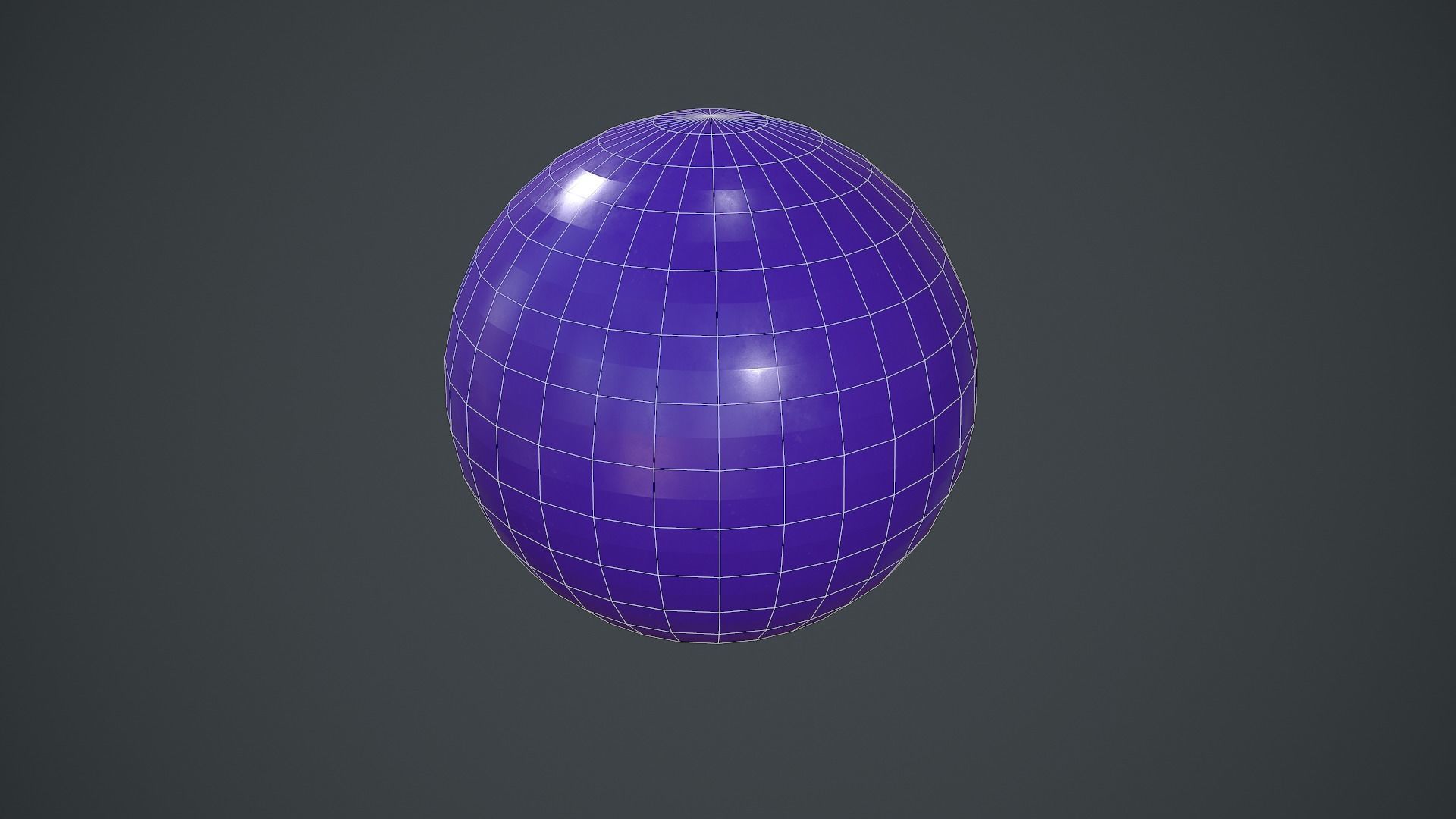 Swiss Yoga Ball PBR VR Low-poly 3D model_5