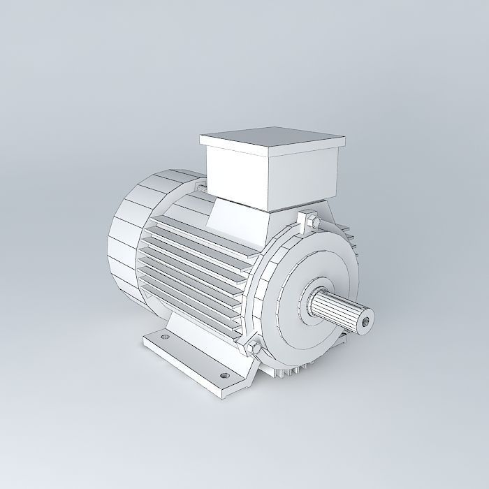 Hydropower scheme Free 3D model_3