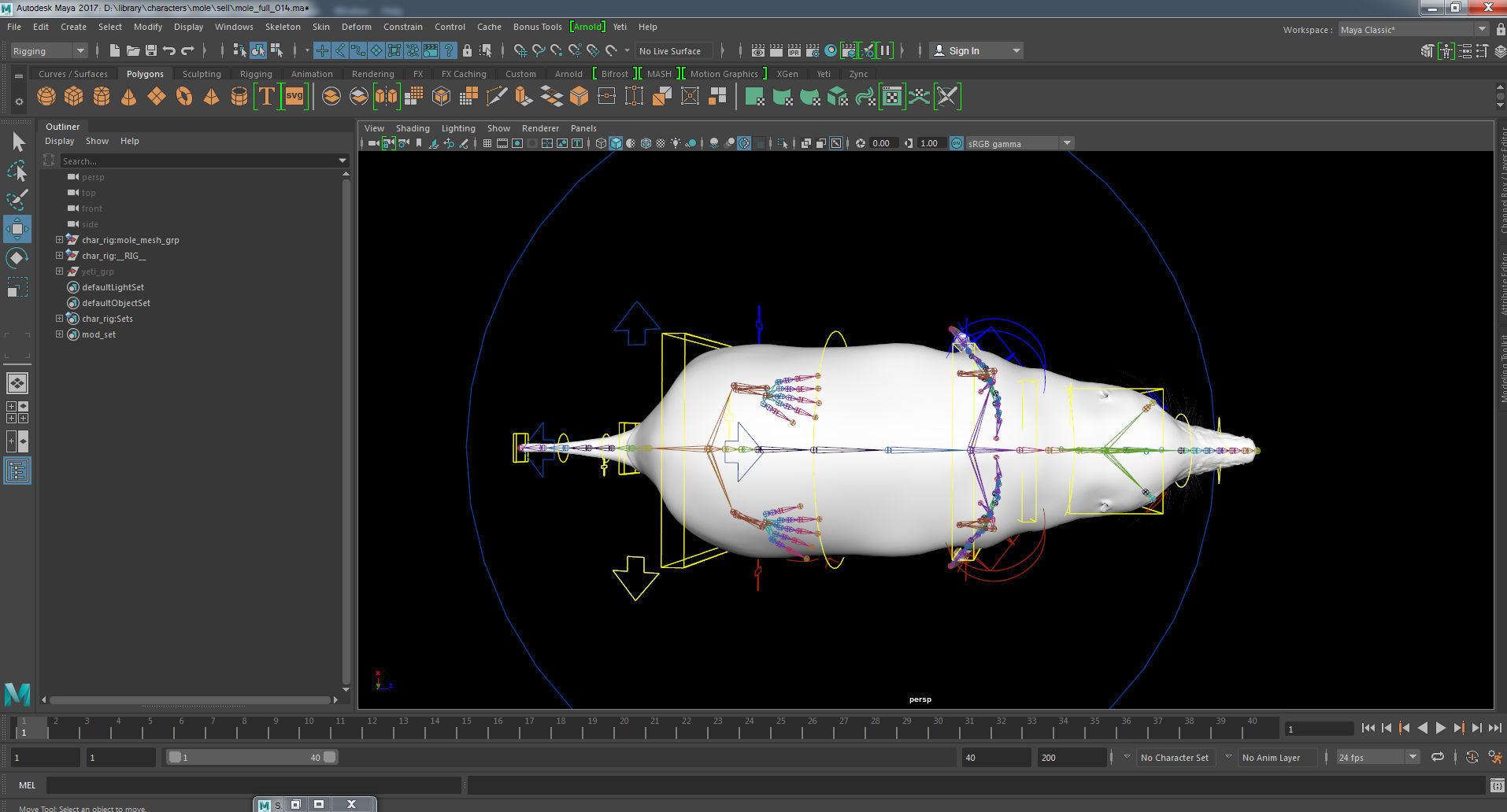 mole skin 3D model_11