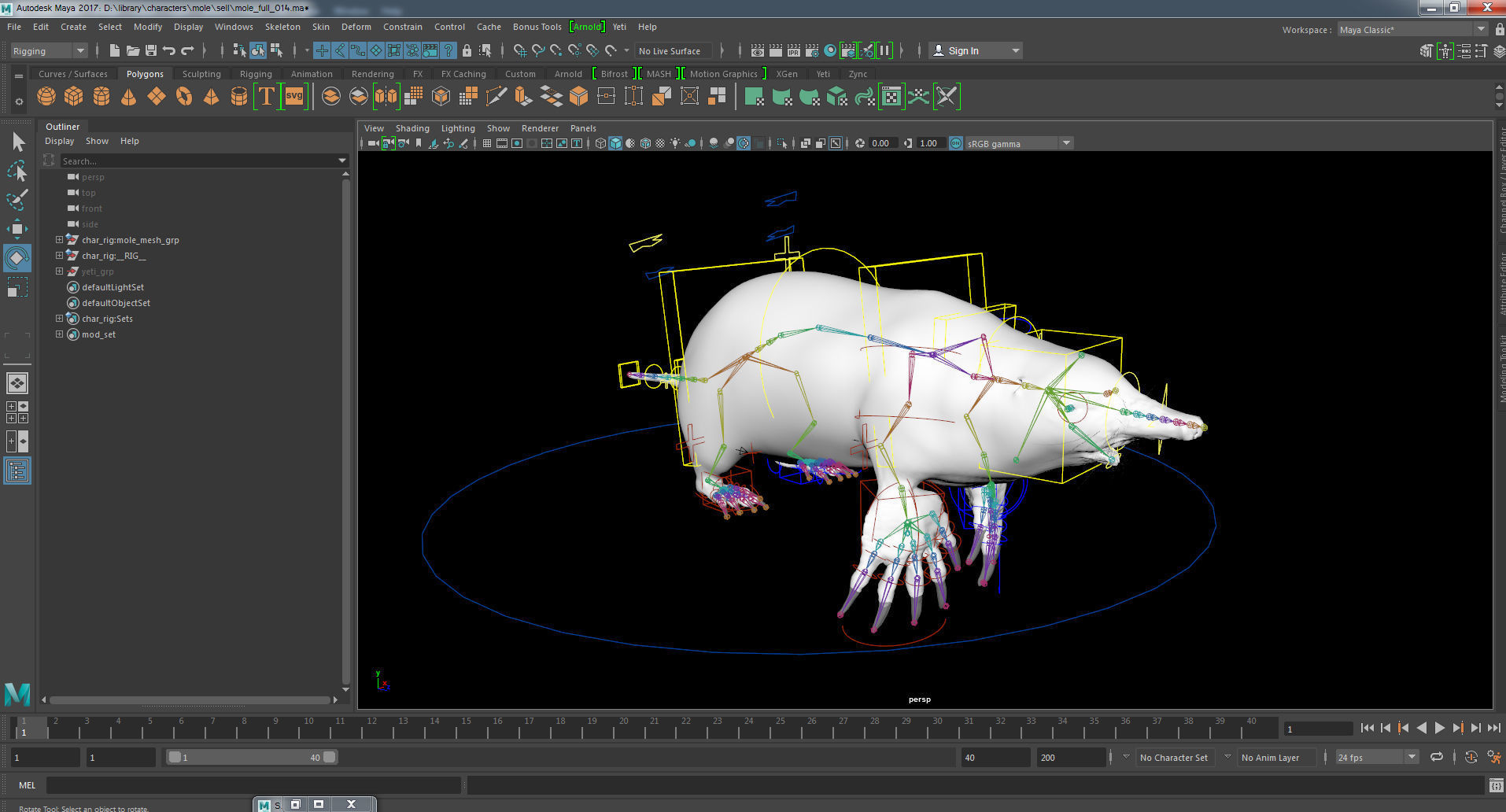 mole skin 3D model_12