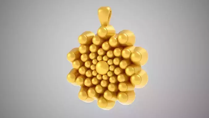 Milky Way Necklace 3D print model