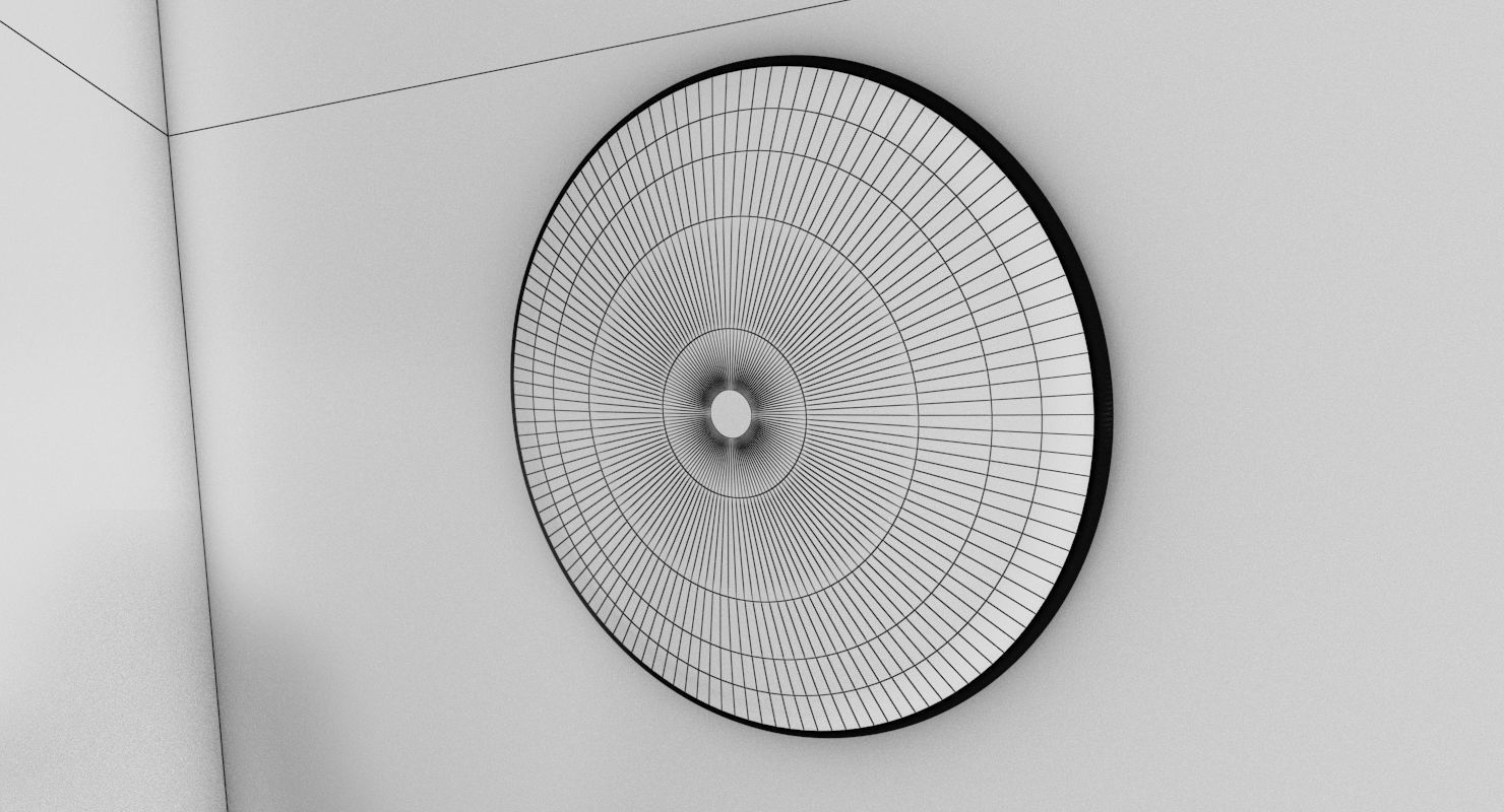 Wall Clock Free 3D model_3