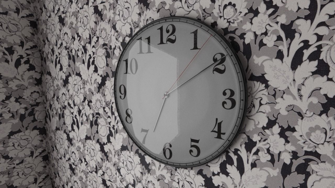 Wall Clock Free 3D model_1