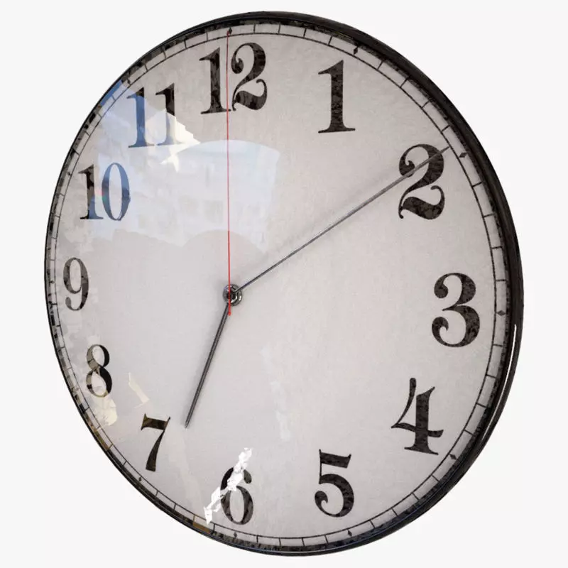 Wall Clock Free 3D model_0
