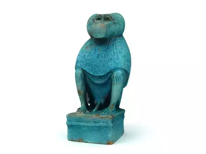 Egyptian god Thoth baboon Moon God Thoth