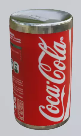 Coke Can 3D model_0