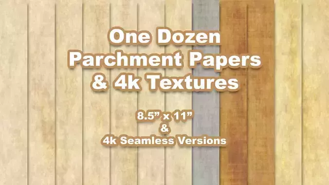 Parchment Pack 1 Texture